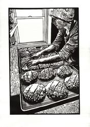 Ruth Scoring Bread